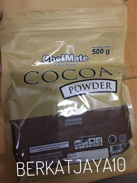 Chefmate Cocoa Powder Gr Kakao Bubuk Coklat Bubuk Cokelat Lazada