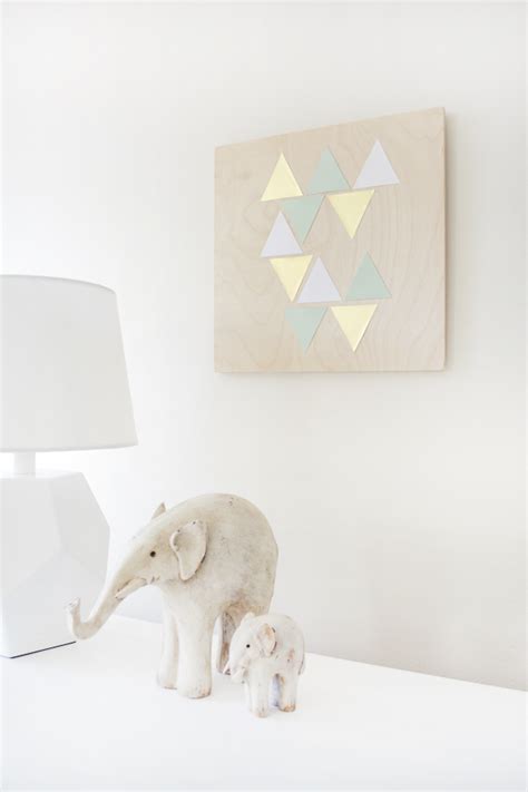 DIY Geometric Artwork 4 | Crate&Kids Blog