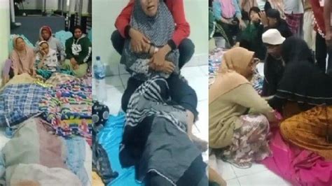 Video Viral Tangisan Histeris Keluarga Korban Kapal Tenggelam Buteng Di