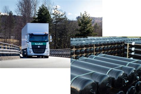 Hexagon Agility Cng Rng Tanks Integrated Into Brudeli For Zev Trucks In