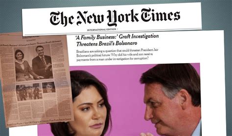 Esc Ndalo De Corrup O Dos Bolsonaro Destaque No New York Times Pt Sp