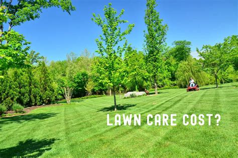 What Does Lawn Care Cost Lawn Mowing And Maintenance Cost Gardening