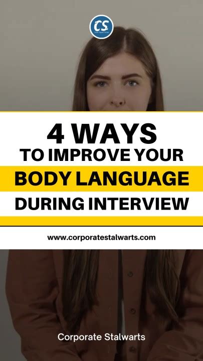 Sakshi S On Linkedin 4 Ways To Improve Your Body Language