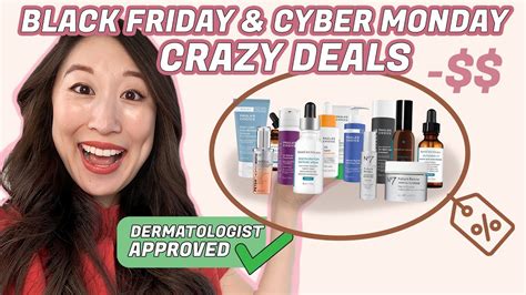 Ultimate Black Friday Cyber Monday Skincare Sale Picks Dr Joyce Dermatologist Youtube