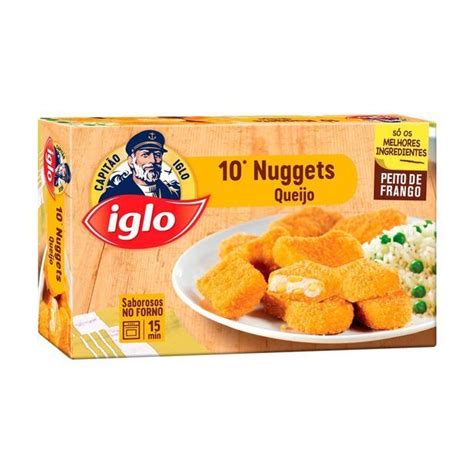 Promoção Nuggets de frango queijo congelados capitão iglo em Pingo Doce