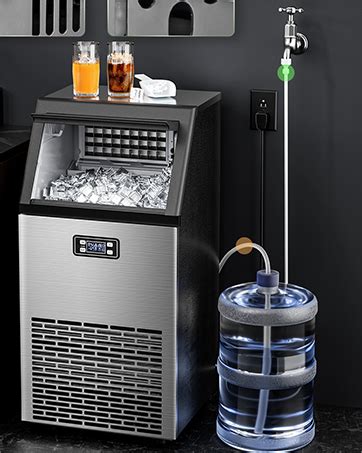 Amazon Joy Pebble Commercial Nugget Ice Maker Machine 66Lbs Day