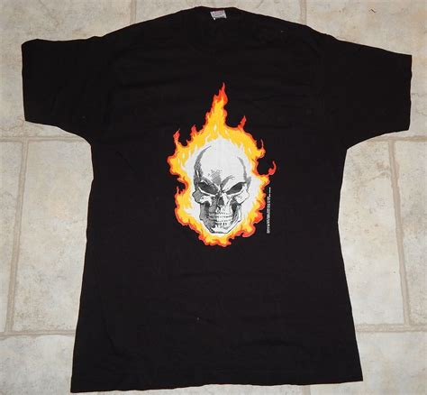 Vintage Marvel Ghost Rider 1990 T Shirt Newmint Gem