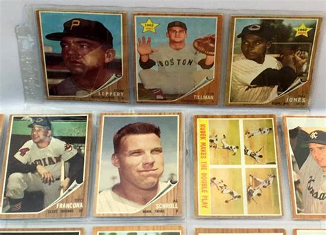 Lot 1962 Topps Lot Of 39 Set Break Baseball Cards Rookies N L