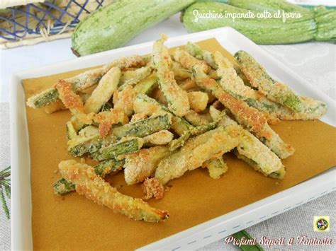 Zucchine Impanate Cotte Al Forno Ricetta Facile Appetitosa E Saporita