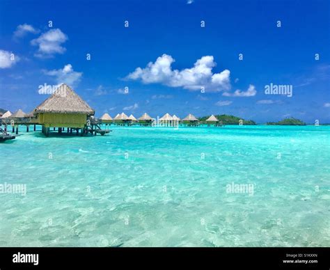 Bora Bora, the Intercontinental Le Moana Stock Photo - Alamy