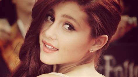Ariana Grande Brunette Celebrity HD Wallpaper