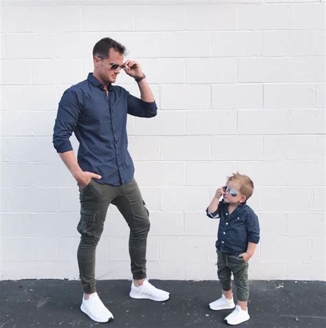 Pin By Fashion Lover On F A M I L Y ️ Father Son Matching Outfits