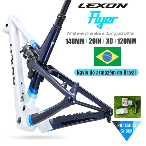 Lexon Flyer Quadros De Mtb Em Carbono Conjunto De Molduras Mountain