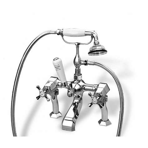 Barber Wilsons Mastercraft Deck Mounted Bath Shower Mixer Tap With Hand Shower Mc4300 Plumb