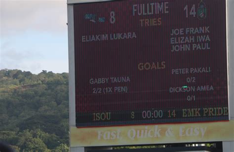 Post Match Interviews With Gulf Isou Head Coach Roger Laka And Sepik