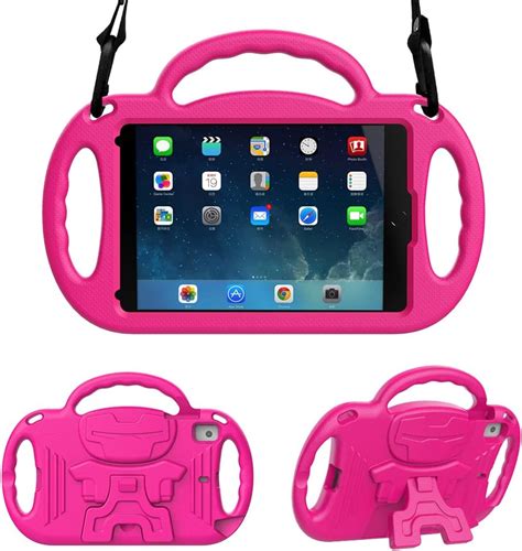 Surom Kids Case For Ipad Mini 5 4 3 2 1 Ipad Mini Case With Shoulder