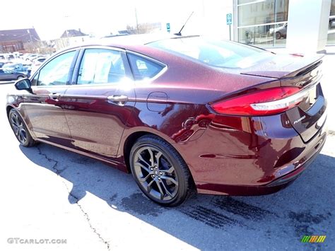 2018 Burgundy Velvet Ford Fusion SE 141184320 Photo 3 GTCarLot