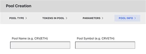 creating  stableswap pool curve resources