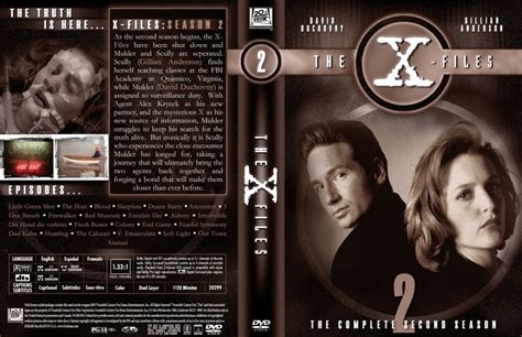 X Files S2 - TV DVD Custom Covers - X-Files season 2 :: DVD Covers