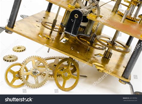 Parts Old Pendulum Clock Mechanism Stock Photo 225199702 | Shutterstock