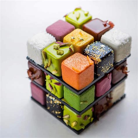 Renowned French Chef Cedric Grolet Has Turned A Familiar Rubik S Cube