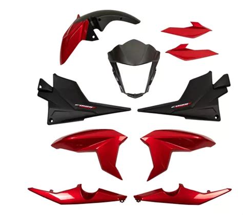 Kit De Plasticos Completo Honda Cb F Twister Mtc