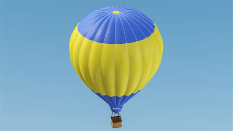 3d Hot Air Balloon Collection Turbosquid 1830238