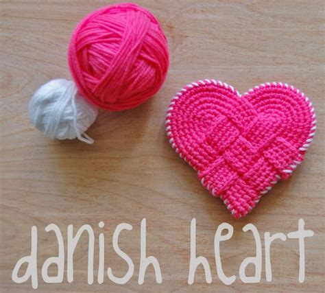 Mon Makes Things Crochet Along Danish Heart Crochet Valentines