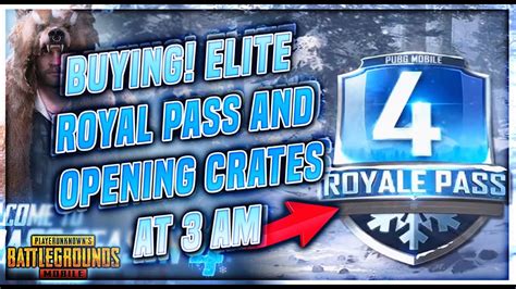 Pubg Mobile Season Buying Elite Royal Pass Opening Crates At Am