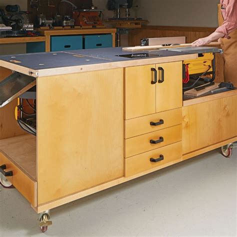 Woodsmith Table Saw Workstation Standard Plan Premium Shop 60 OFF