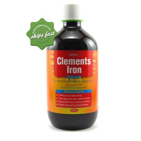 Buy Clements Tonic With Iron 500ml