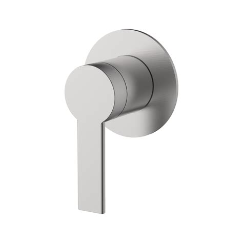 Lina Wallshower Mixer Brushed Nickel Beaumont Tiles