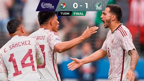 México vs Panamá por el tercer lugar Concacaf Nations League