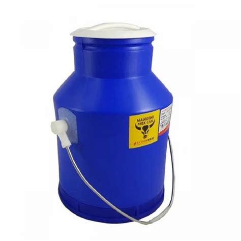 Available In Blue And Orange 15 Ltr Plastic Milk Can At Rs 550 Piece In