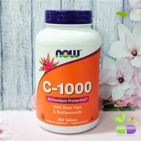 Jual Now C 1000 Mg With Rose Hips Bioflavonoid 250 Tablets Jakarta