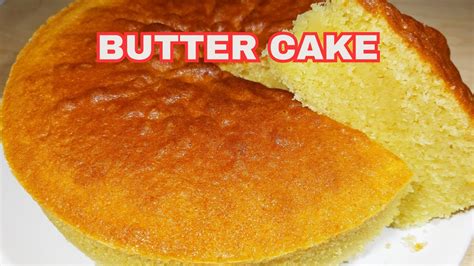 How To Make An Easy Moist Butter Cake Bata Medy Youtube