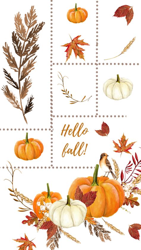 Welcome fall with digital wallpaper! - The Birch Cottage