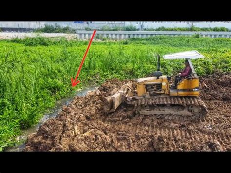 Ep7 Next Level Mighty Powerful Bulldozer D31P Push Soil Drit In Water