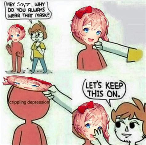 Some Sayori Memes For Yall Doki Doki Literature Club Amino