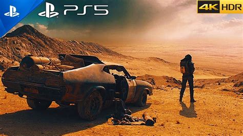 Ps Mad Max Gameplay Ultra High Graphics K Hdr Youtube