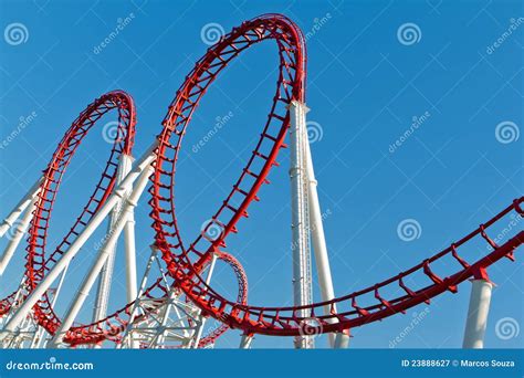 Roller Coaster Stock Image Image Of Roller Ride Amusement 23888627