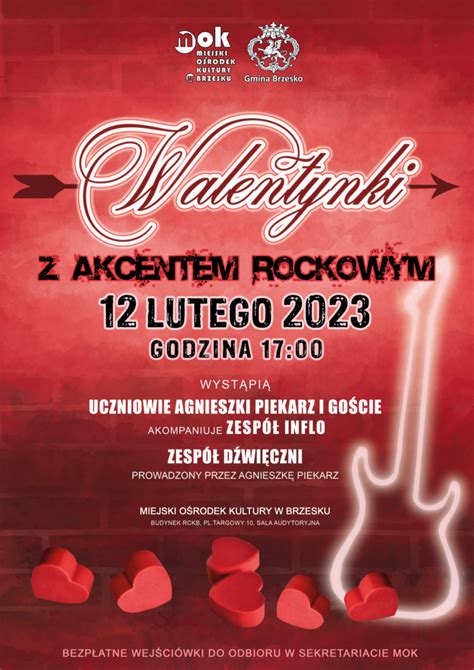 Koncert Walentynkowy Lutego Mok Brzesko