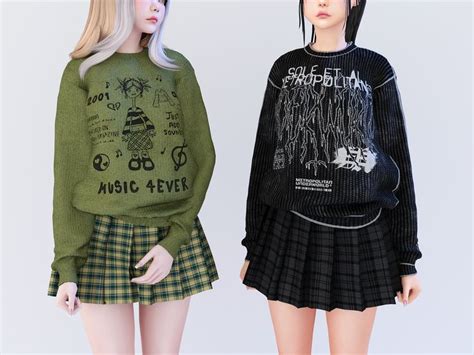 Sweatshirt With Skirt Early Access Babyetears Sweatshirt With