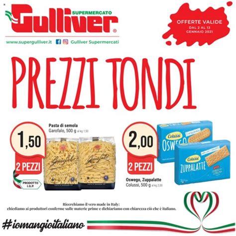 Volantino Gulliver Prezzi Tondi Dal Al