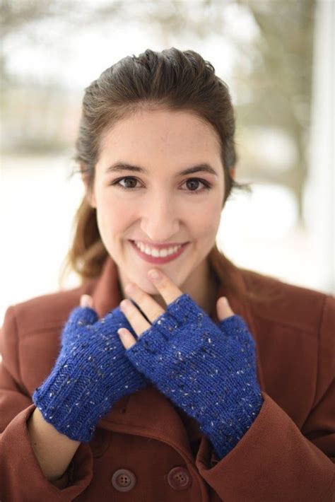 The Perfect Pair Fingerless Gloves Knitting Pattern Half Finger Gloves