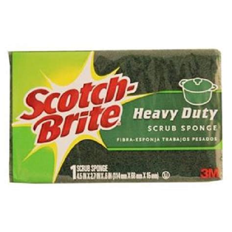 Scotch Brite Kitchen Scrub Sponge 1 Sponge 425 Walmart