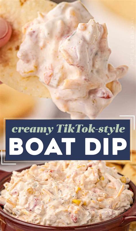 This Creamy Party Ready Boat Dip Is A Fun Twist On The Tiktok Classic