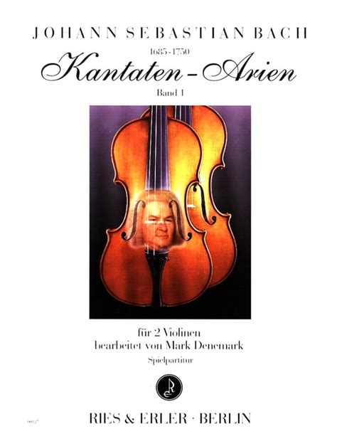 Kantaten Arien Volume 1 BACH Partition Violon