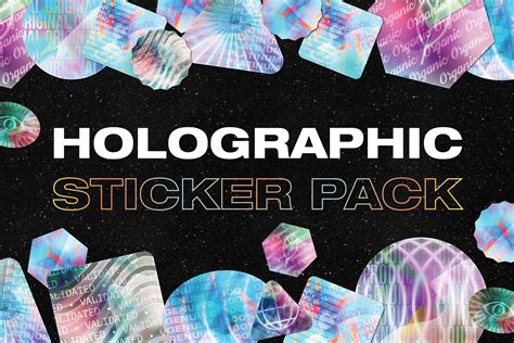 Holographic Stickers - Design Cuts