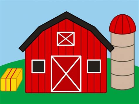 Easy Barn Drawing at PaintingValley.com | Explore collection of Easy ...